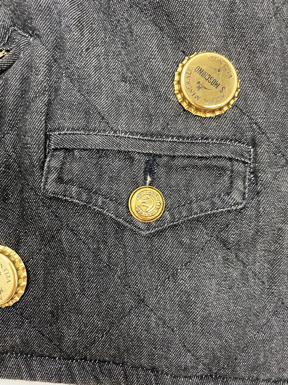 Moschino 90s bottle cap jacket — JAMES VELORIA
