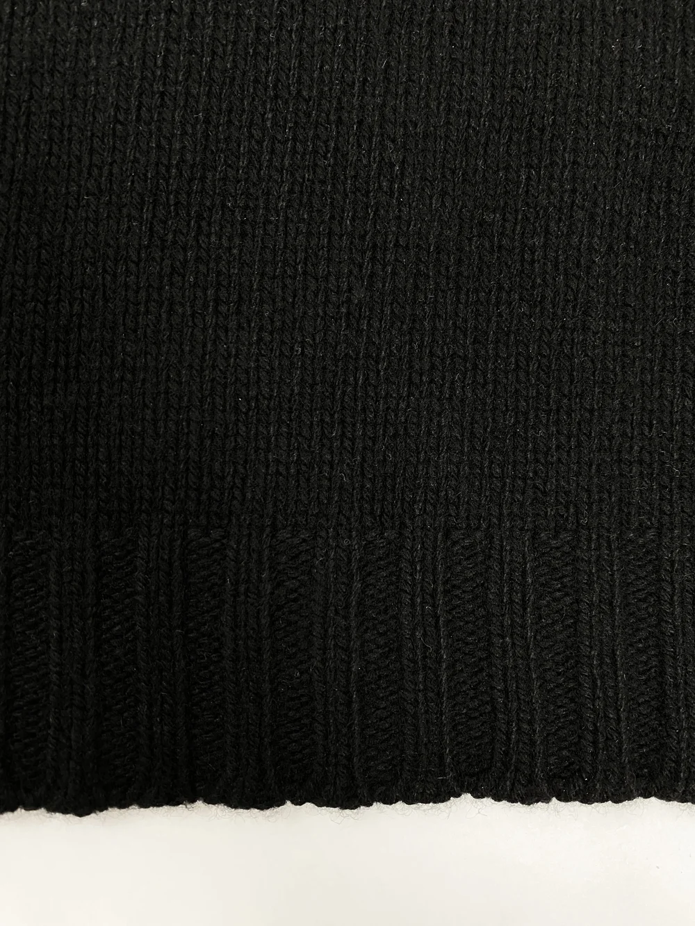 Hermes black cashmere sweater — JAMES VELORIA