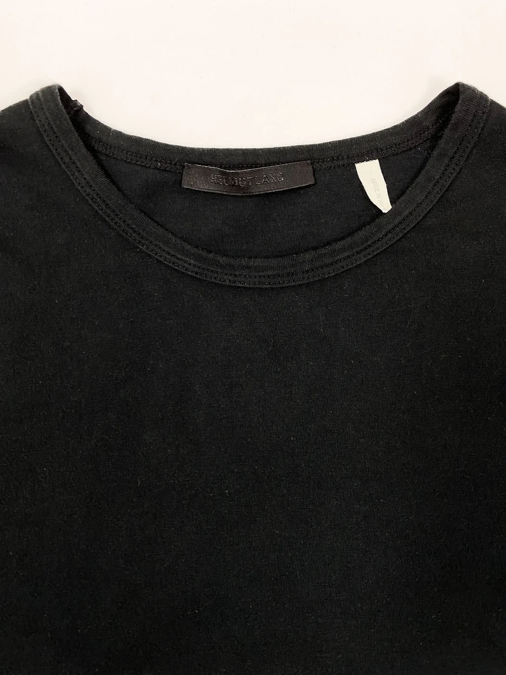 Helmut Lang S/S 2004 slit waist t-shirt — JAMES VELORIA