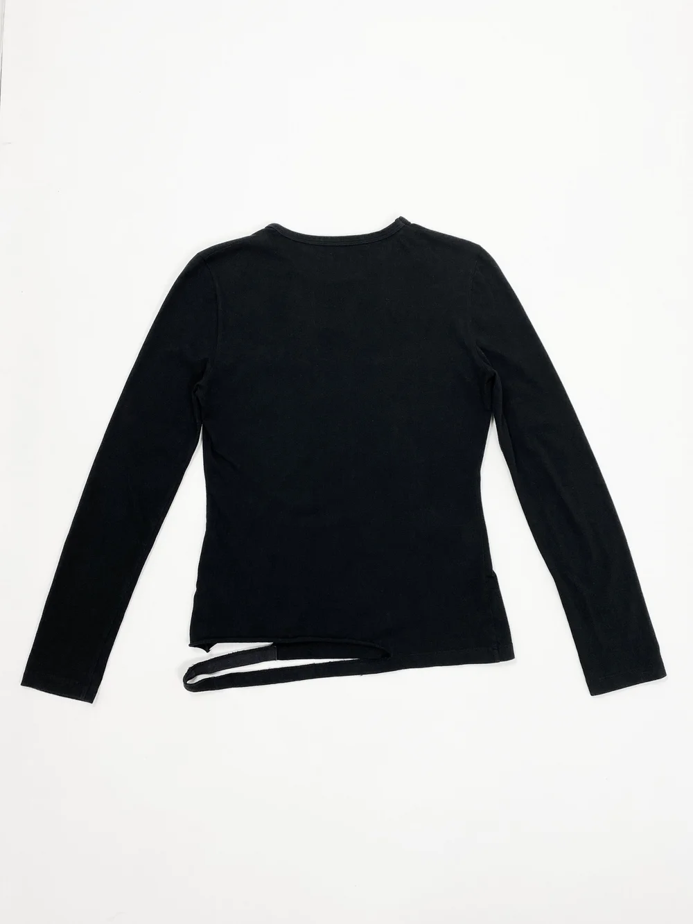 Helmut Lang S/S 2004 slit waist t-shirt — JAMES VELORIA
