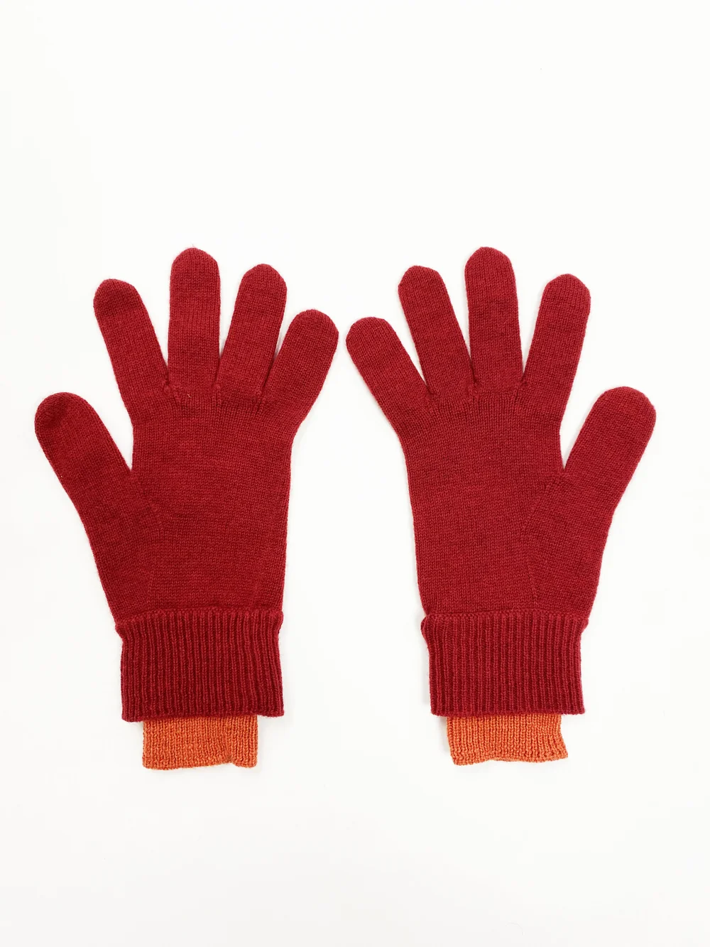 Maison Martin Margiela two-tone gloves — JAMES VELORIA