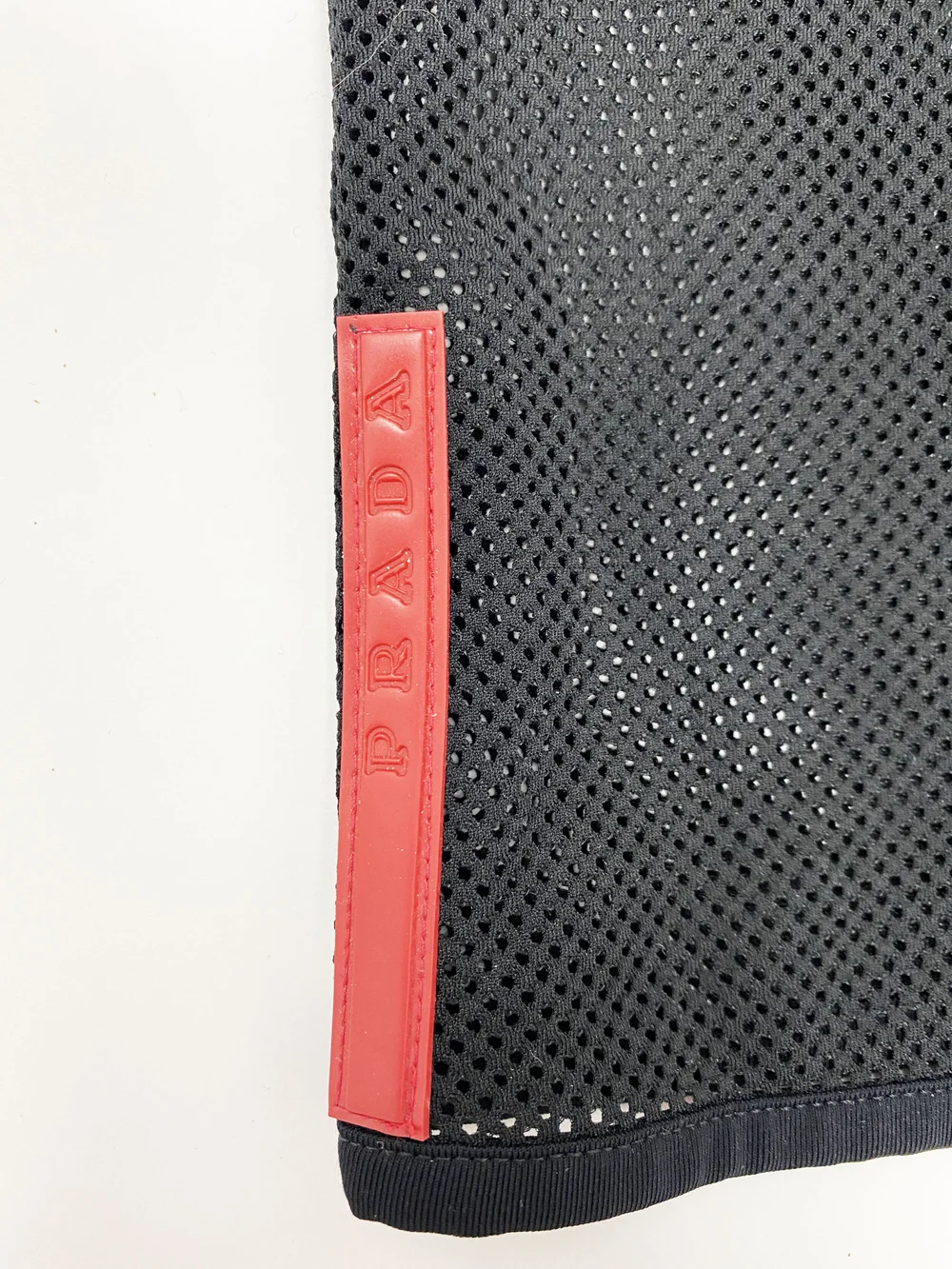 Prada Sport 90s elbow pad mesh top — JAMES VELORIA