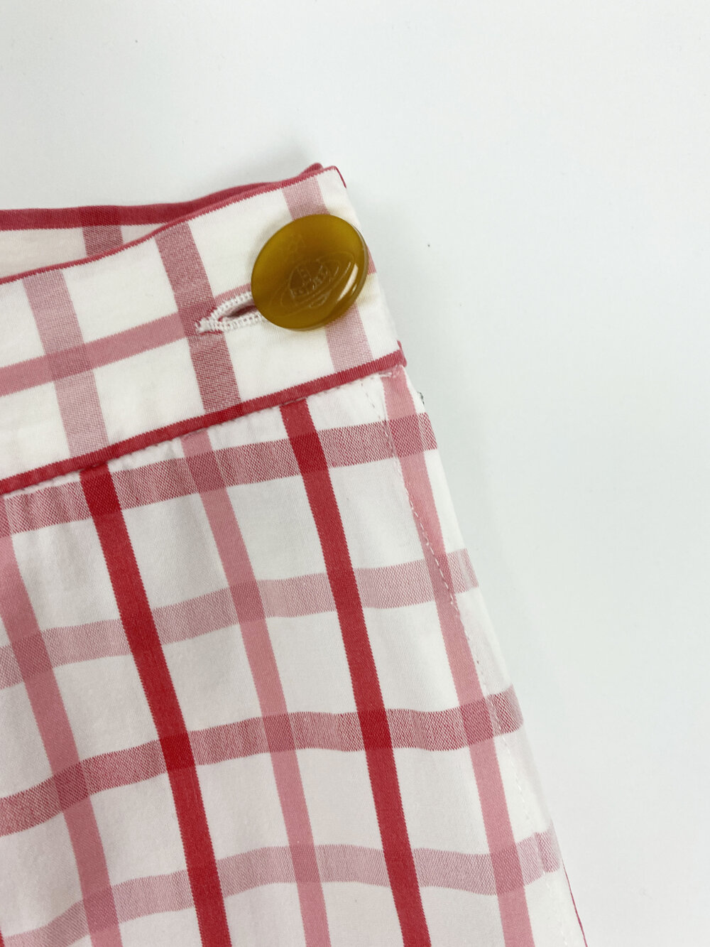 Vivienne Westwood 90s red plaid pants — JAMES VELORIA Vivienne Westwood 90s red plaid pants — JAMES VELORIA