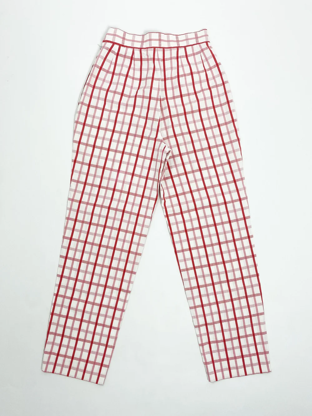 Vivienne Westwood 90s red plaid pants — JAMES VELORIA