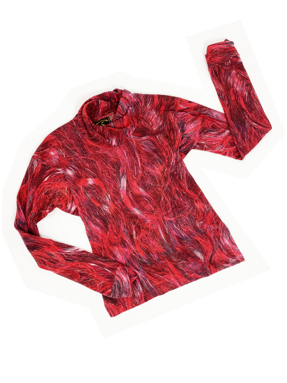 Vivienne Westwood 1999 red hair print sweater — JAMES VELORIA