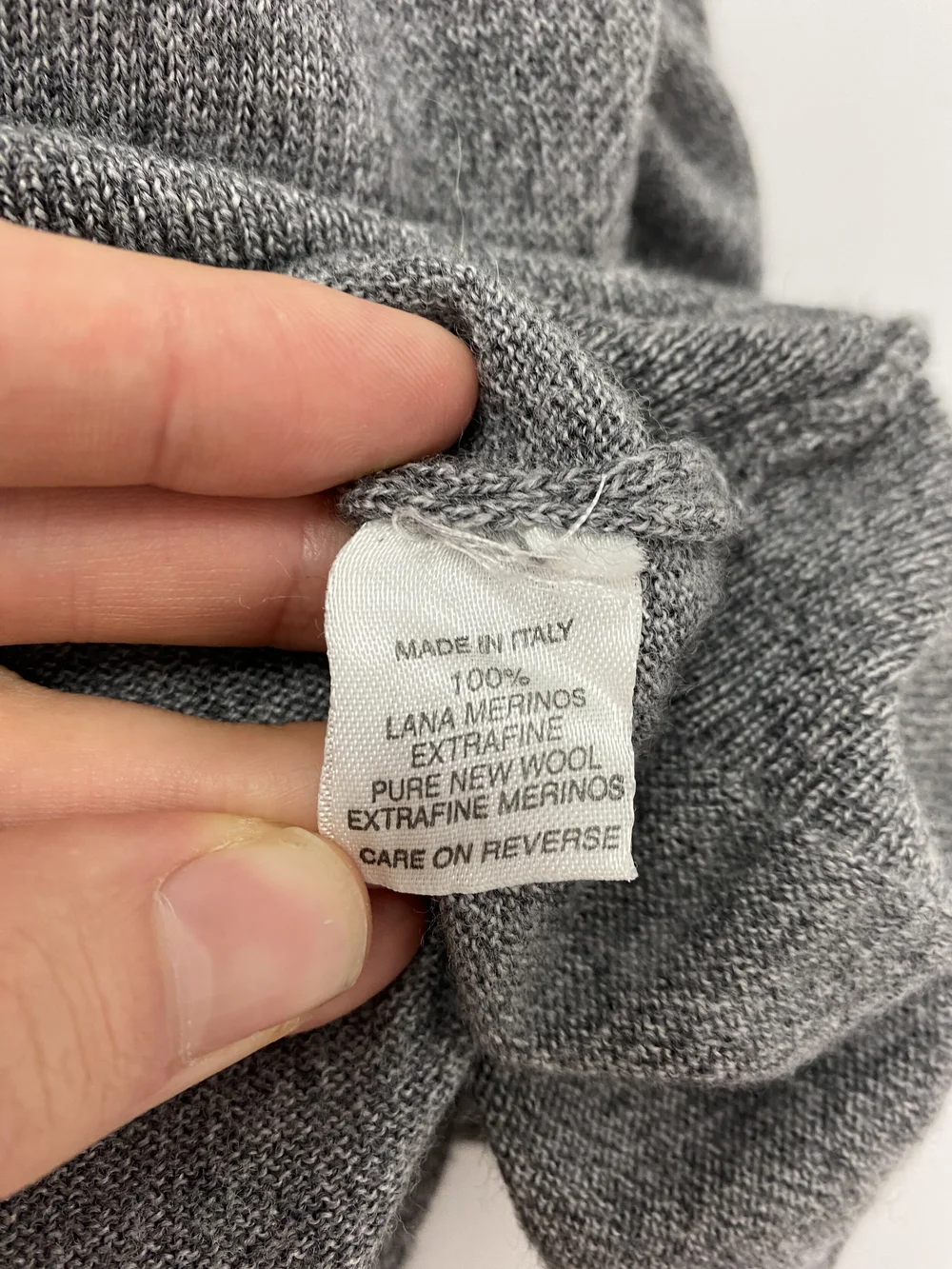 Vivienne Westwood 90s orb logo gray sweater — JAMES VELORIA
