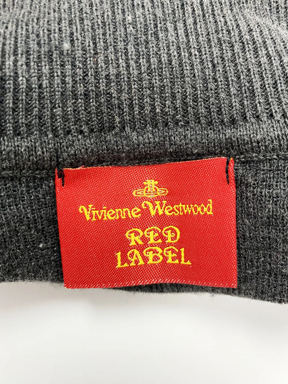 Vivienne Westwood 90s cropped short sleeve sweater — JAMES VELORIA