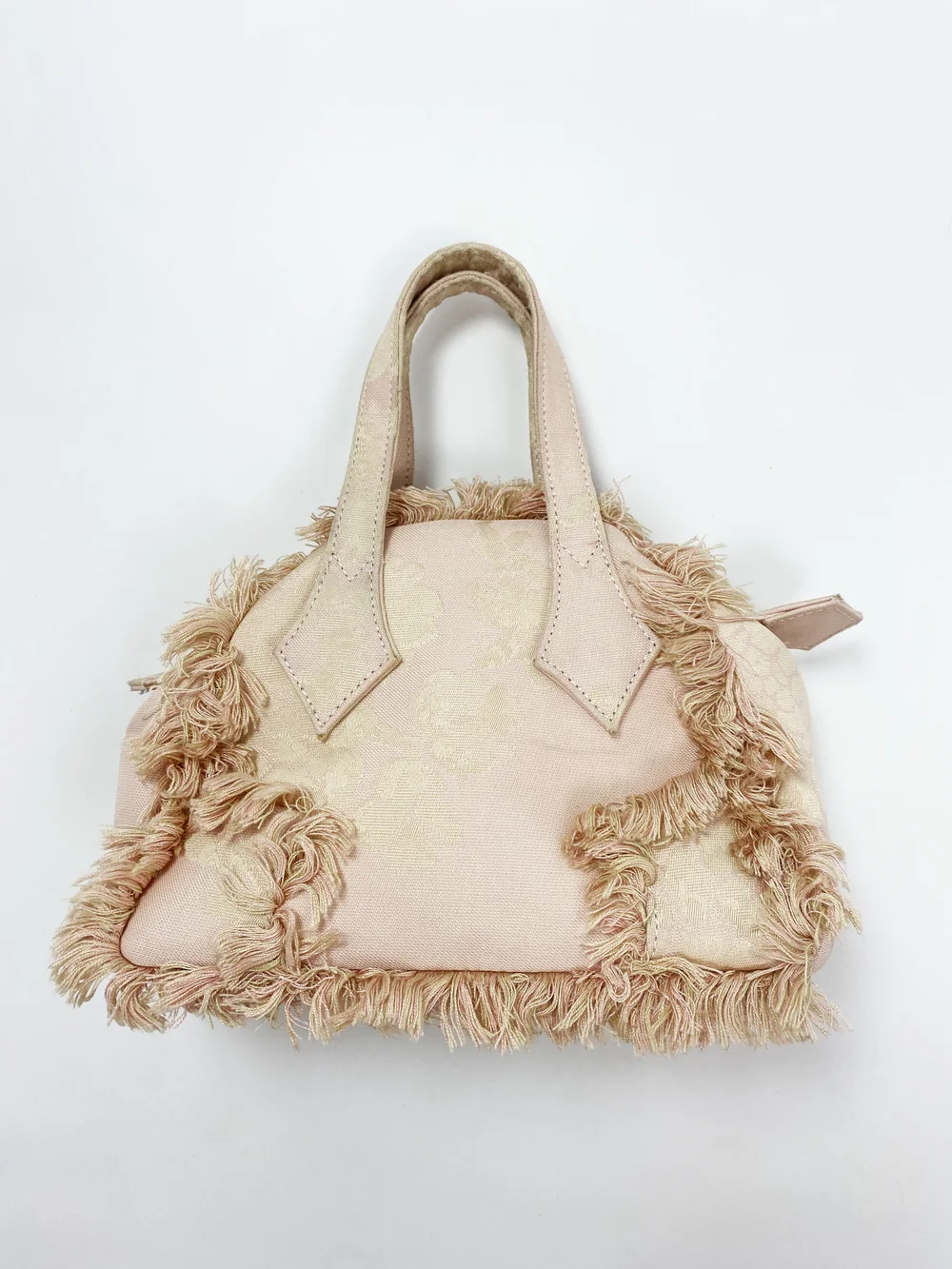 Vivienne Westwood pink fringe mini bag — JAMES VELORIA
