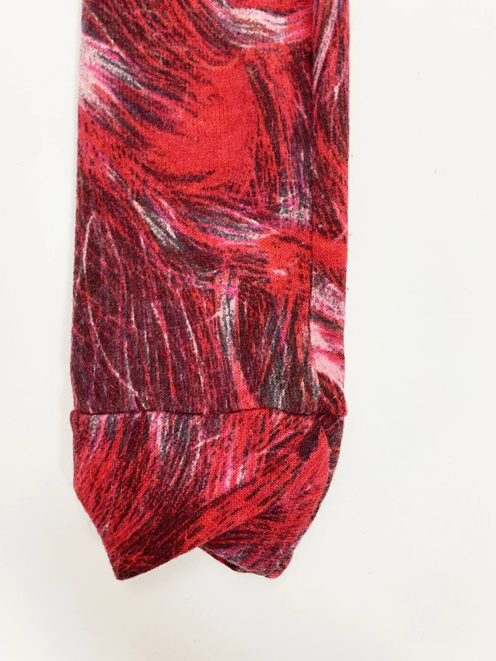 Vivienne Westwood 1999 red hair print sweater — JAMES VELORIA