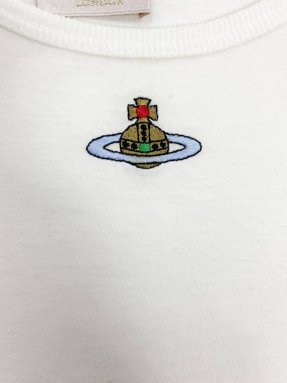 Vivienne Westwood 90s orb logo t-shirt — JAMES VELORIA Vivienne Westwood 90s orb logo t-shirt — JAMES VELORIA