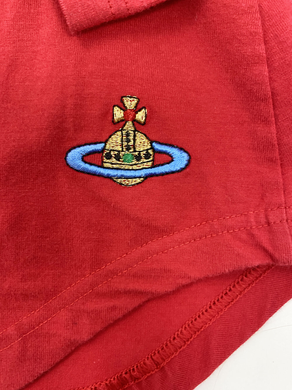 Vivienne Westwood 90s scoop neck top — JAMES VELORIA