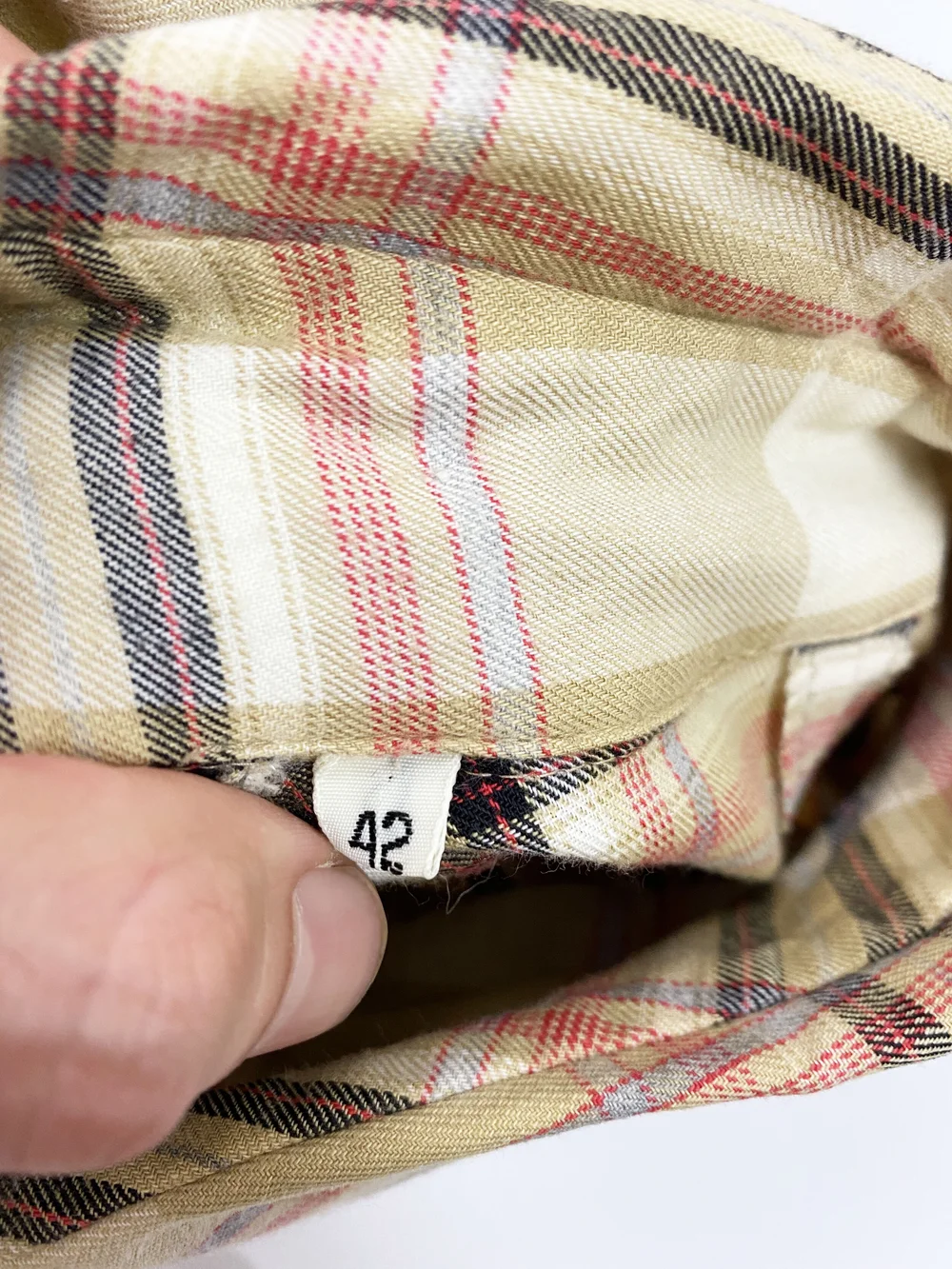 Vivienne Westwood 90s plaid avant garde shirt dress — JAMES VELORIA