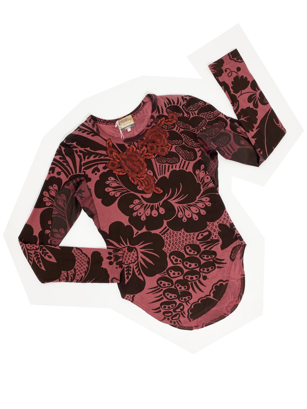 vivienne westwood ローズ フラワー ブラウス Vivienne Westwood White Cotton Flower T-Shirt | Harrods US