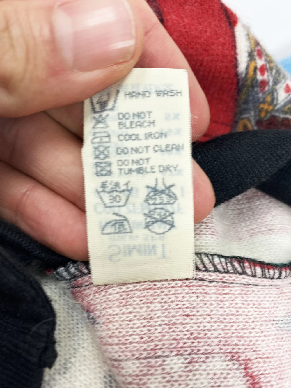 Moschino 90s mannequin print cardigan — JAMES VELORIA