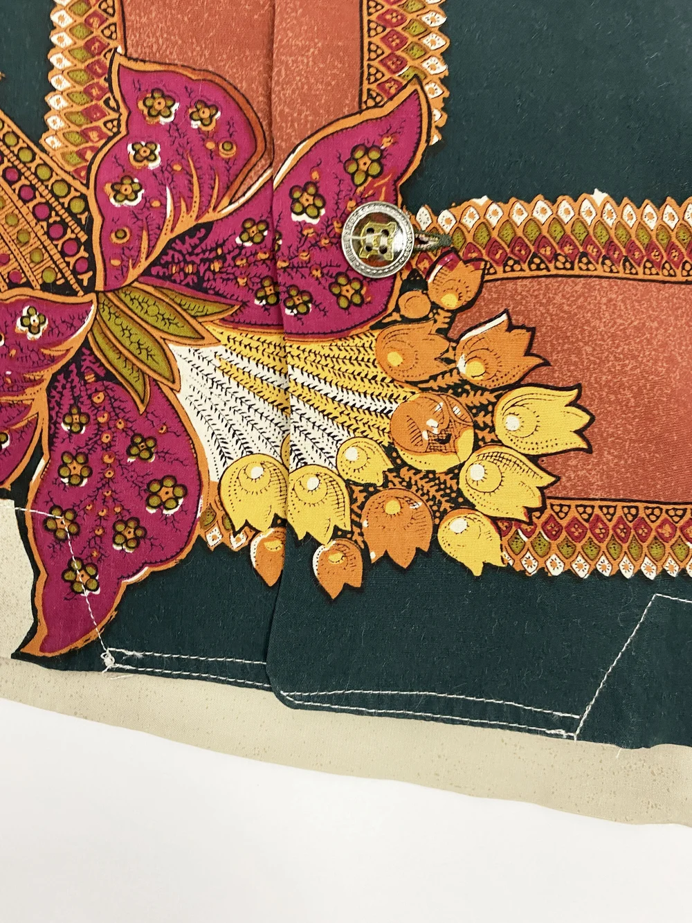 Matsuda 80s floral print silky shirt — JAMES VELORIA
