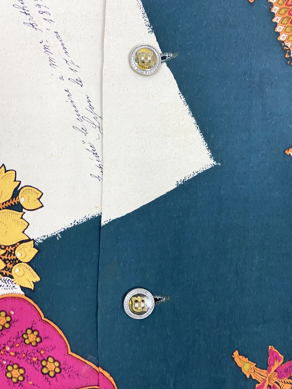Matsuda 80s floral print silky shirt — JAMES VELORIA