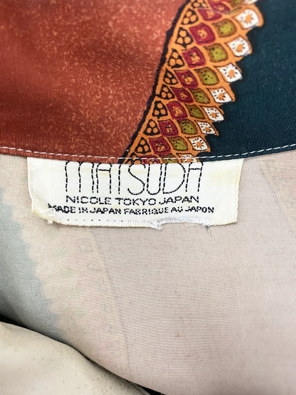 Matsuda 80s floral print silky shirt — JAMES VELORIA