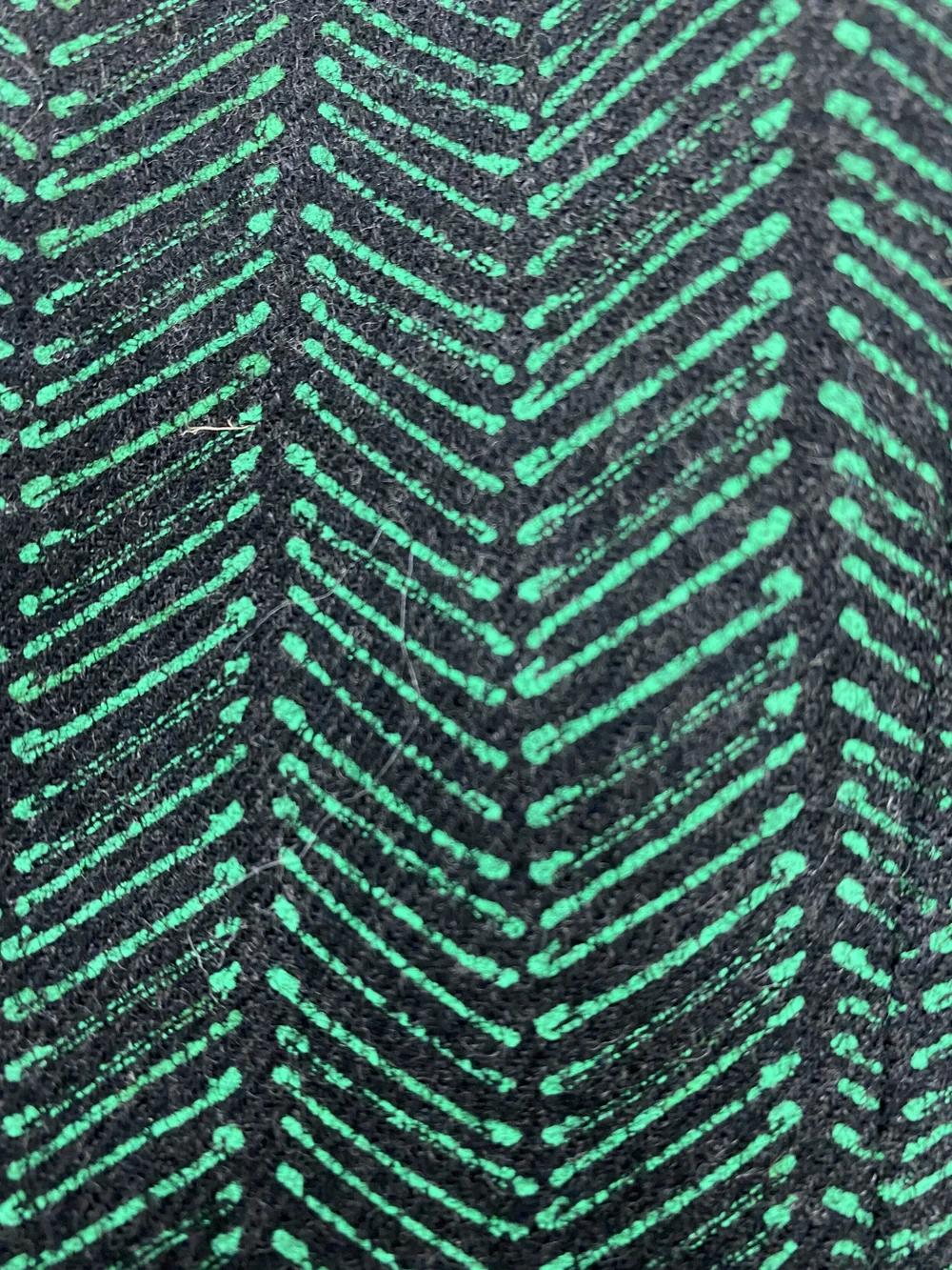 Stephen Sprouse F/W 1987 safety pin print vest — JAMES VELORIA