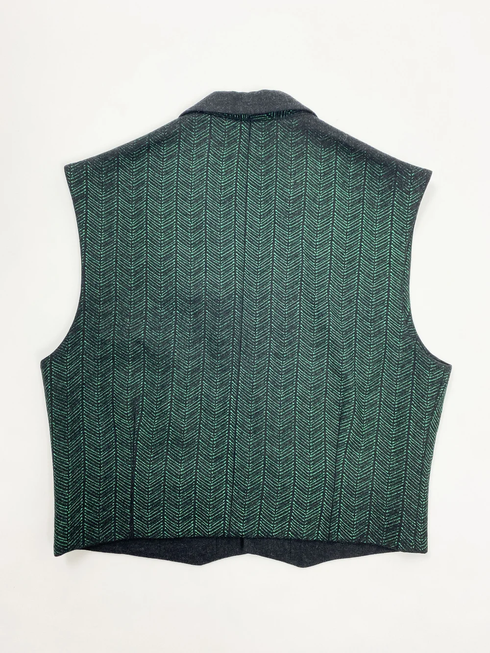 Stephen Sprouse F/W 1987 safety pin print vest — JAMES VELORIA