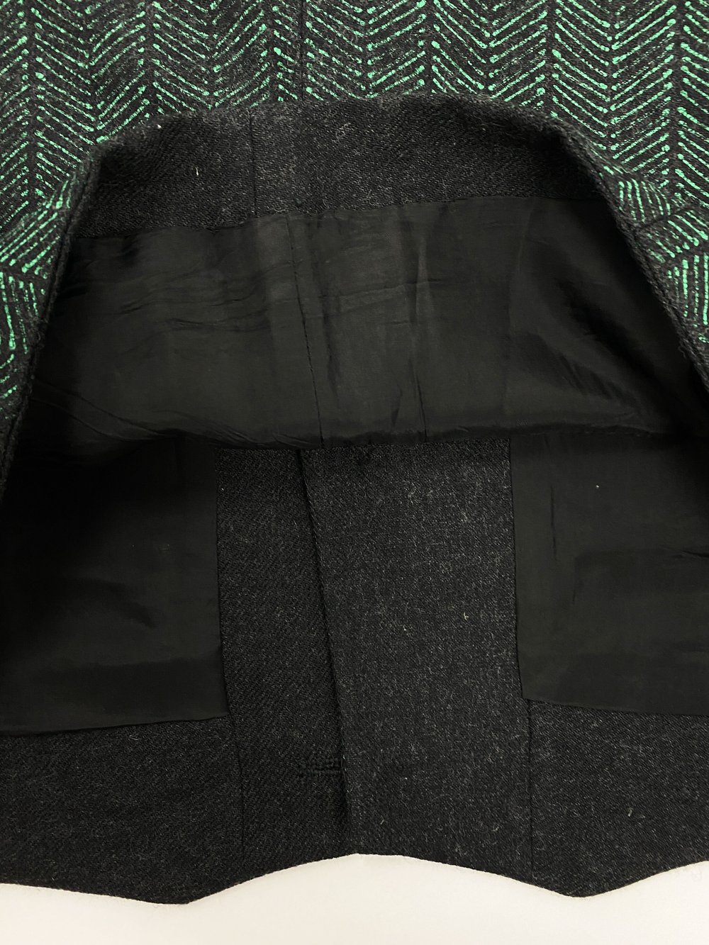 Stephen Sprouse F/W 1987 safety pin print vest — JAMES VELORIA