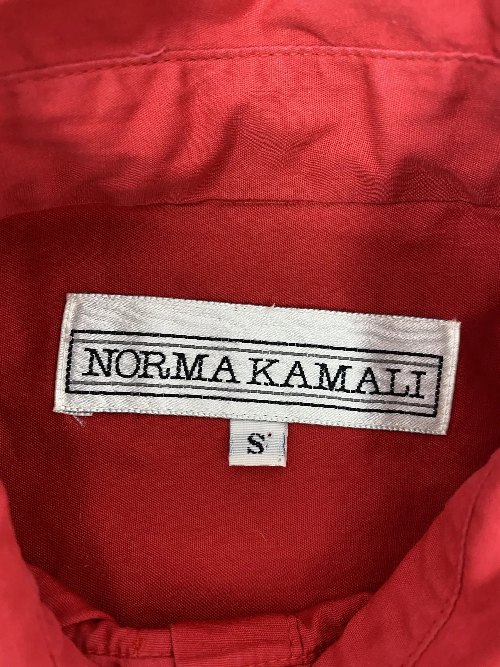 Norma Kamali 80s red jumpsuit — JAMES VELORIA 