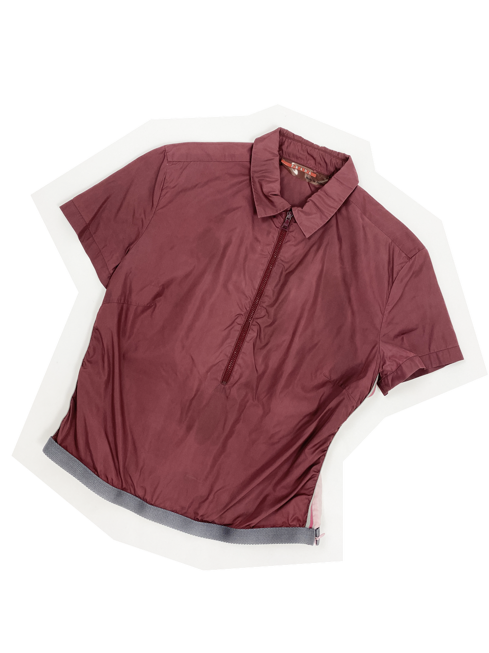 Prada Sport S/S 1999 nylon zip top — JAMES VELORIA
