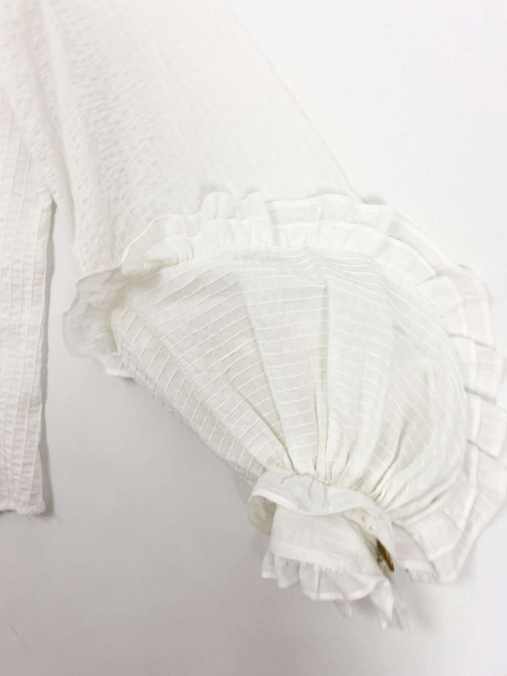 Chloe S/S 2007 ruffle puff sleeve bouse — JAMES VELORIA