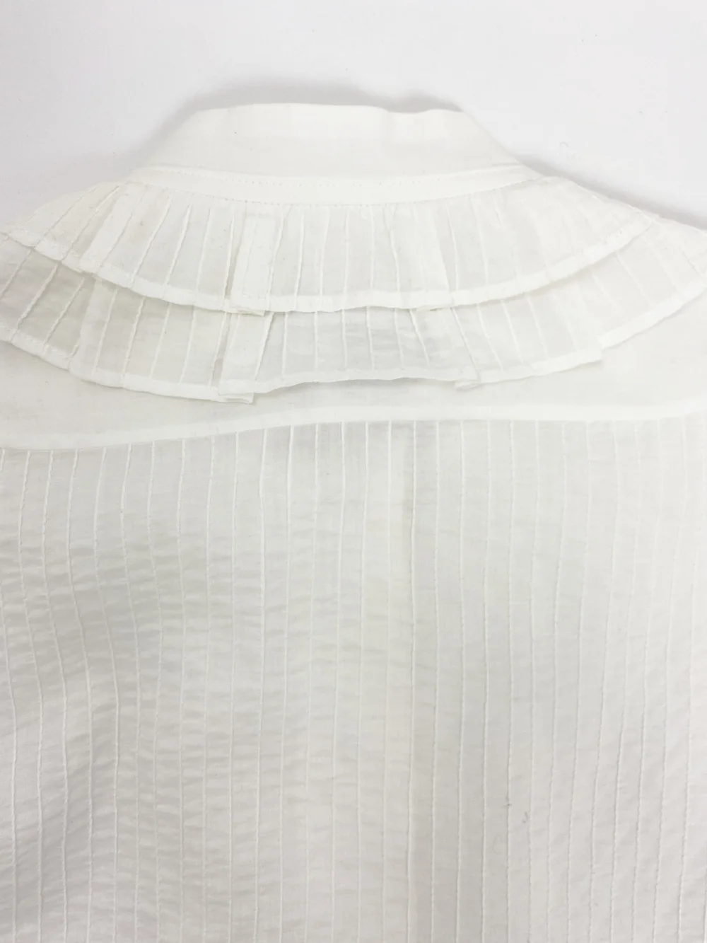 Chloe S/S 2007 ruffle puff sleeve bouse — JAMES VELORIA