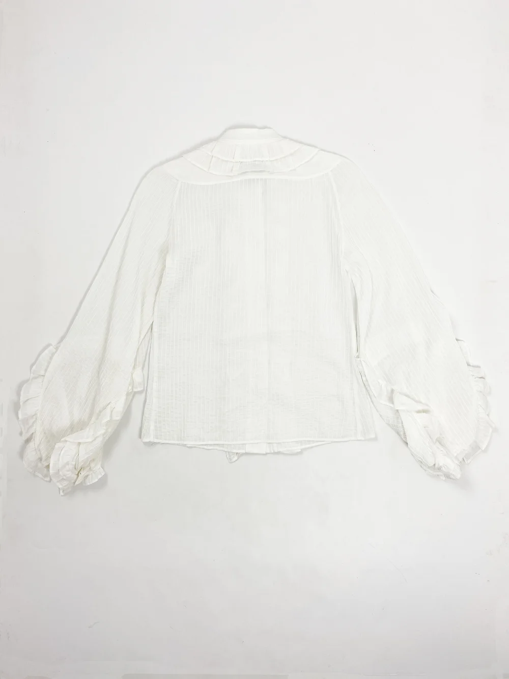 Chloe S/S 2007 ruffle puff sleeve bouse — JAMES VELORIA