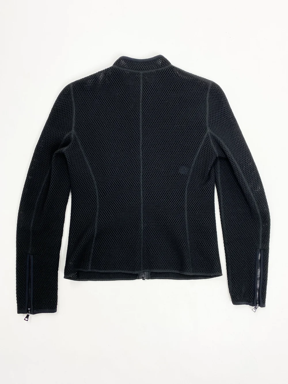 Prada 90s scuba mesh zip jacket — JAMES VELORIA
