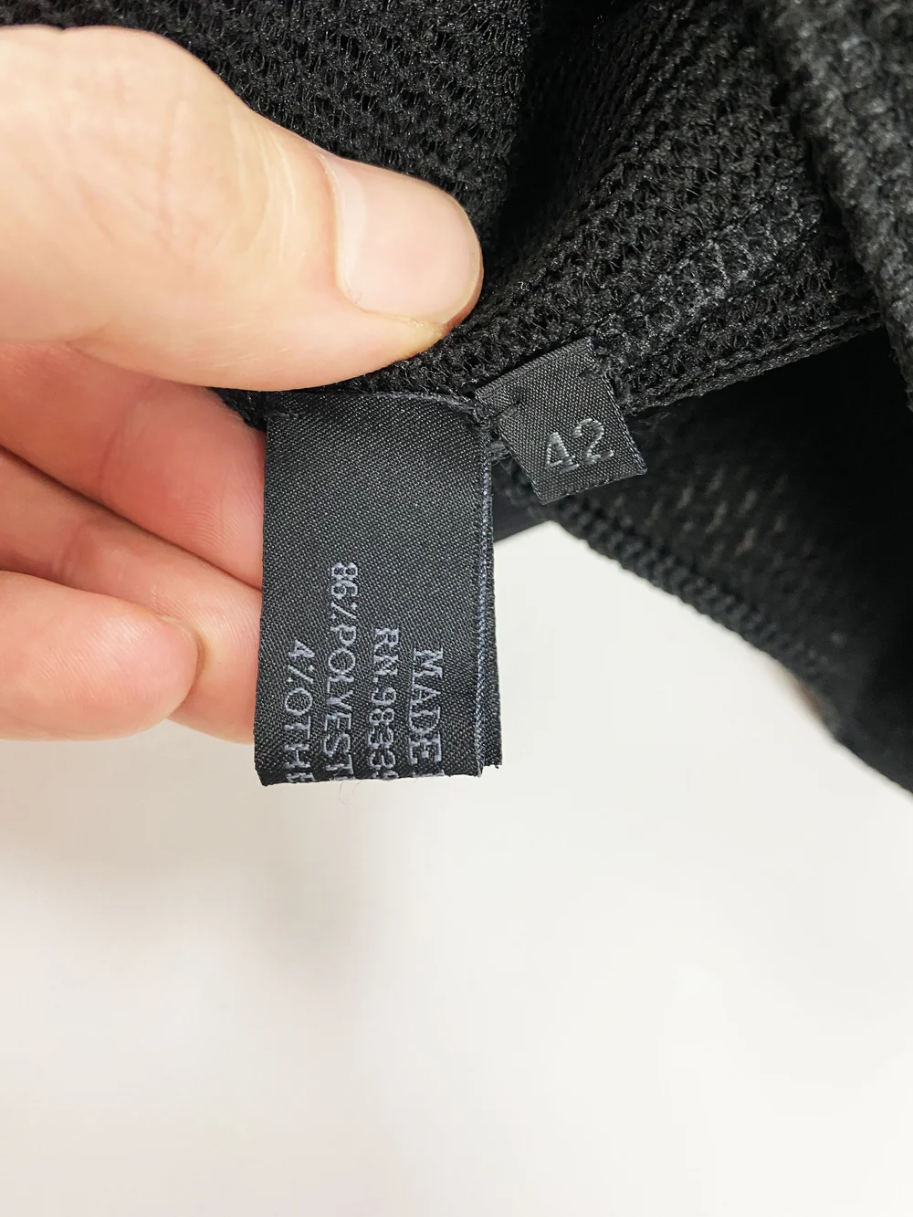 Prada 90s scuba mesh zip jacket — JAMES VELORIA