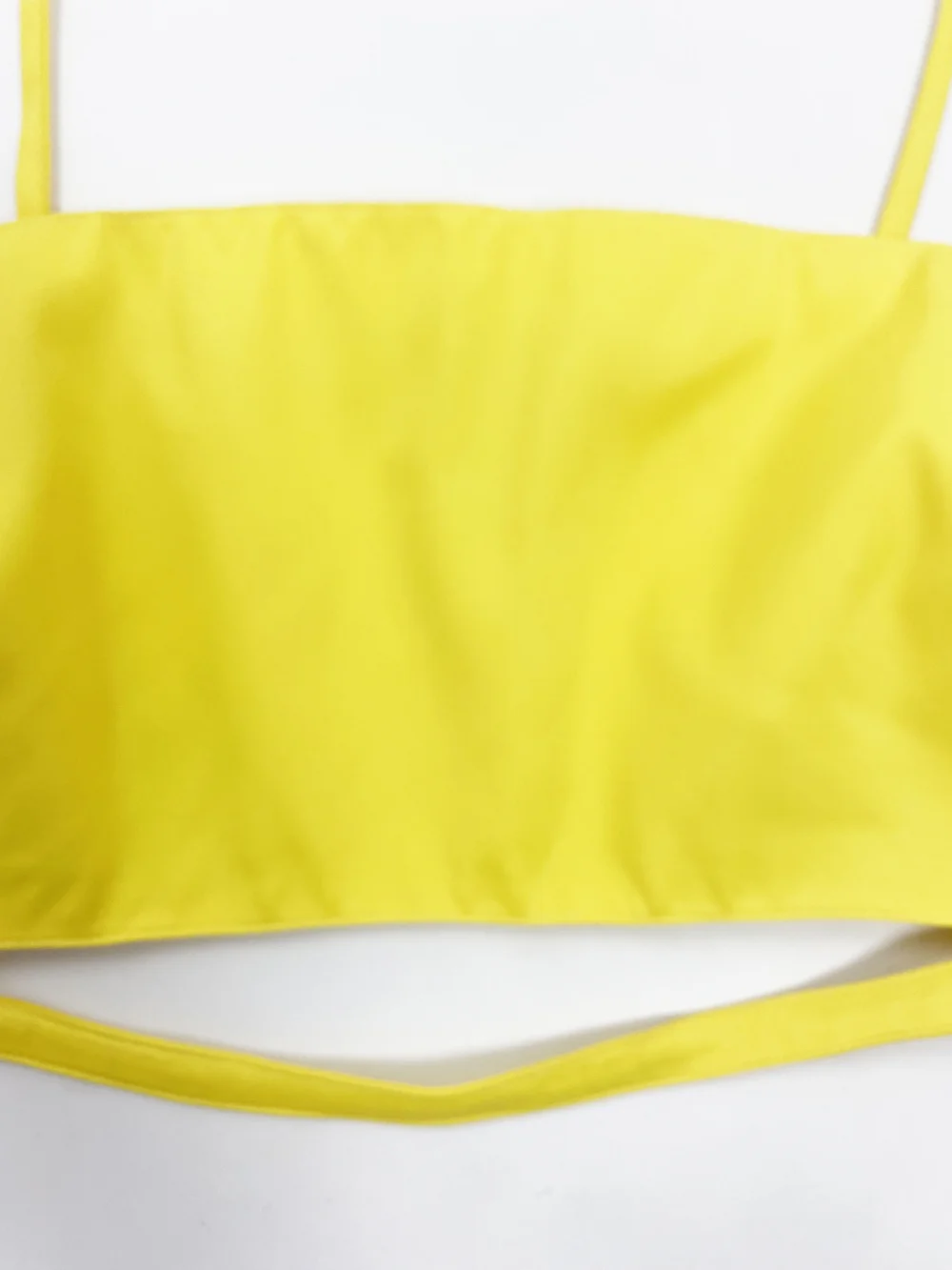 Gianni Versace Versus 90s yellow bra top — JAMES VELORIA