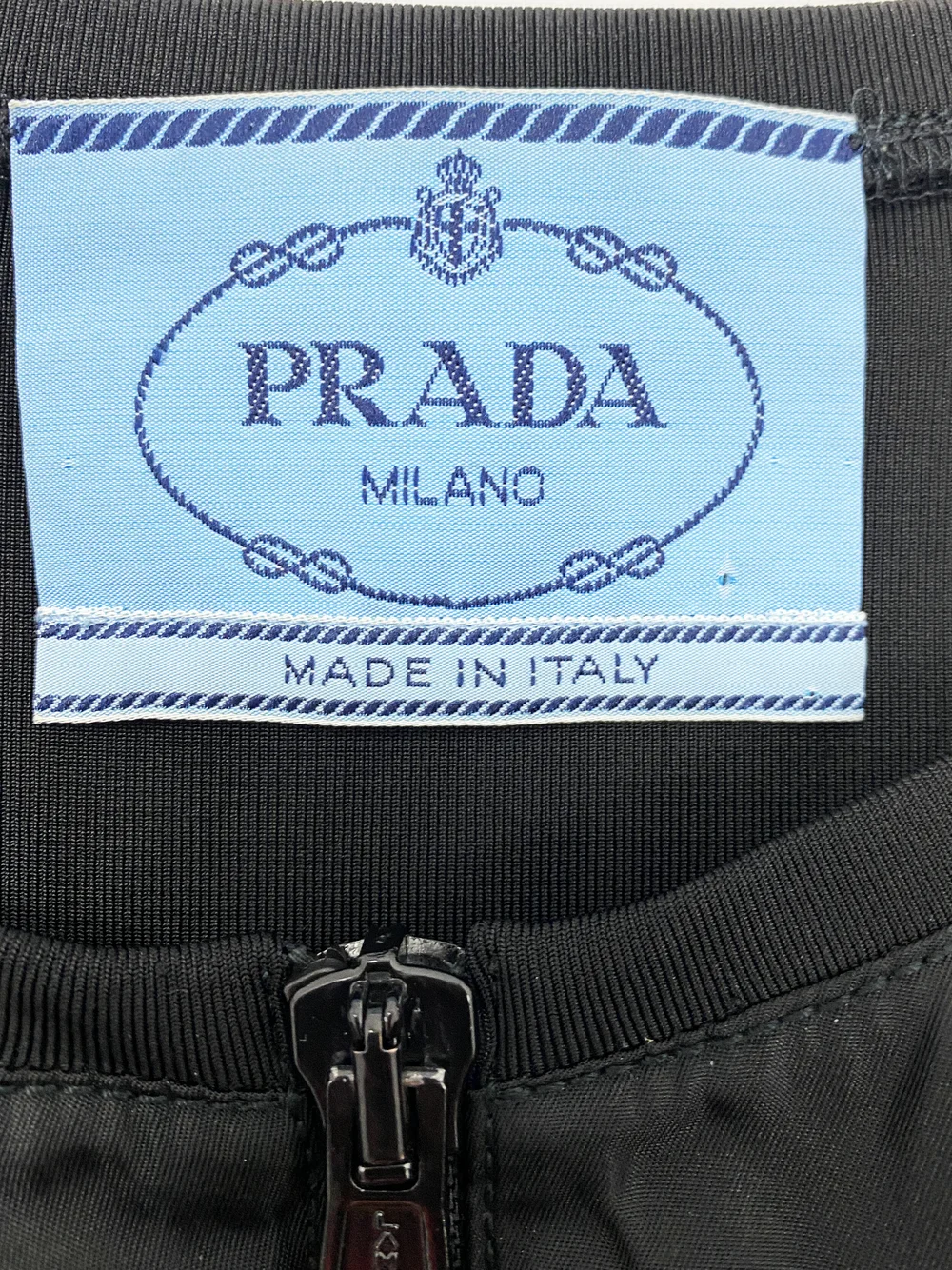 Prada S/S 1995 nylon zip top and skirt set — JAMES VELORIA