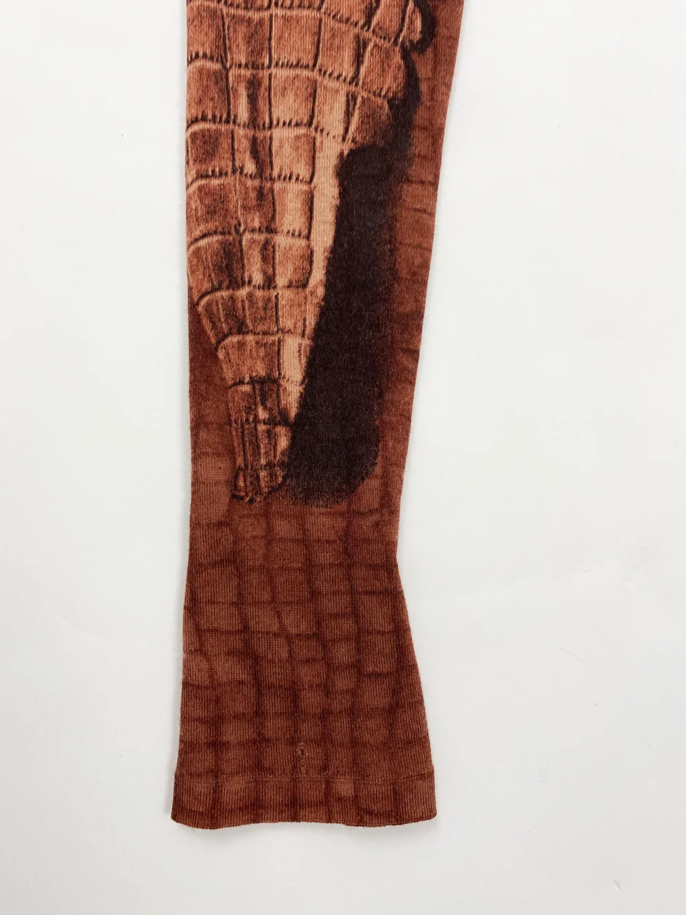 John Galliano F/W 2000 crocodile print cardigan — JAMES VELORIA