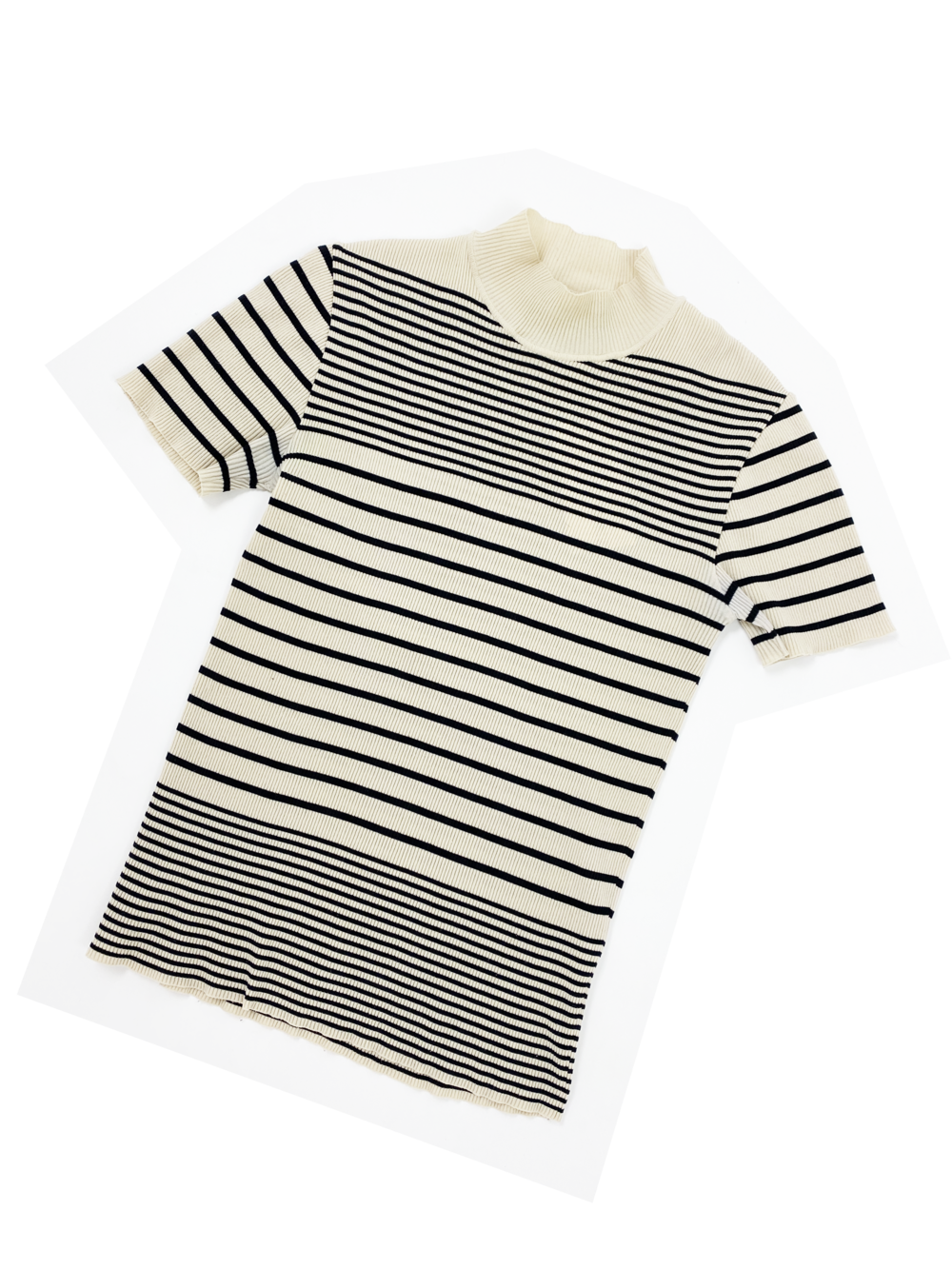 Jean Paul Gaultier 90s striped knit top — JAMES VELORIA