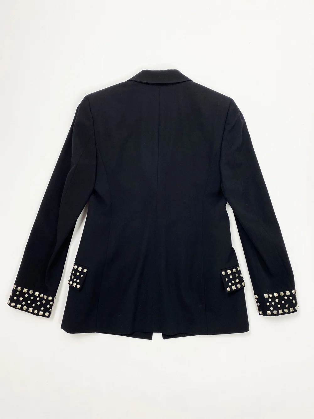 VERSACE ブラック ワイドスラックス　46 archive VERSACE ブラック ワイドスラックス 46 archive