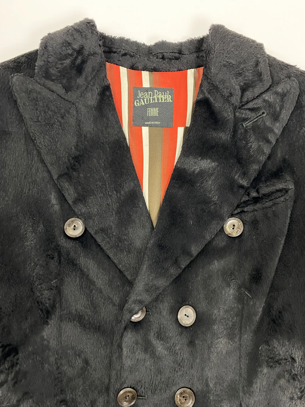 ジャケット・アウター 2000s jean paul gaultier fur long coat INTO · INTO