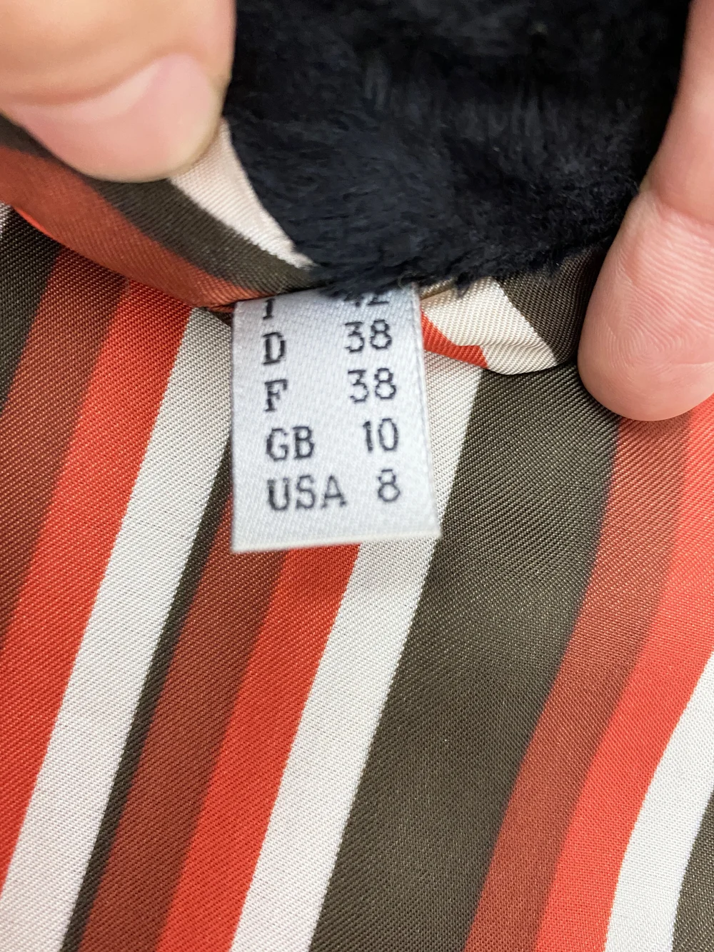 Jean Paul Gaultier F/W 1995 faux fur logo lining coat — JAMES VELORIA