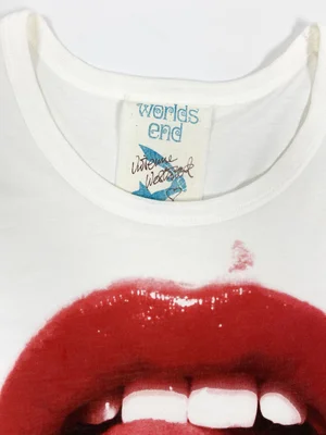 Vivienne Westwood World's End lips t-shirt — JAMES VELORIA