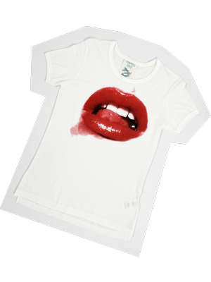 Vivienne Westwood World's End lips t-shirt — JAMES VELORIA