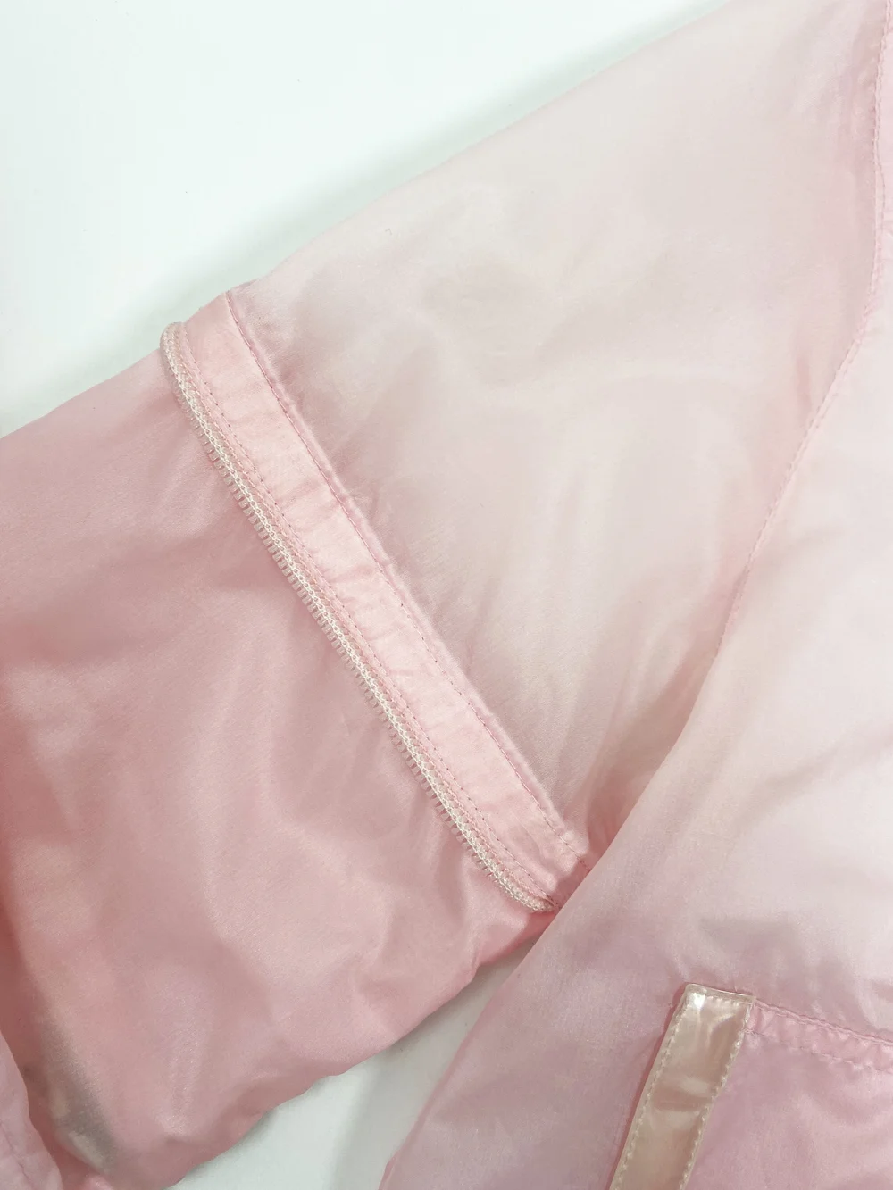 Prada Sport pink nylon convertible jacket — JAMES VELORIA