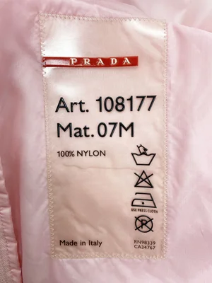 Prada Sport pink nylon convertible jacket — JAMES VELORIA