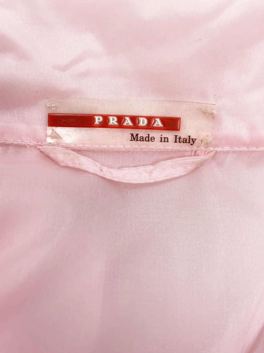 Prada Sport pink nylon convertible jacket — JAMES VELORIA