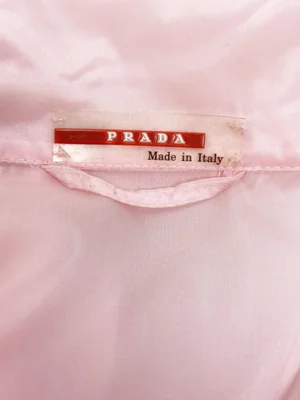 Prada Sport pink nylon convertible jacket — JAMES VELORIA