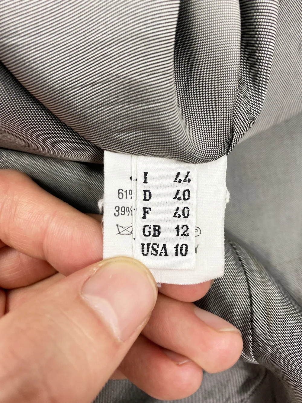 Maison Martin Margiela F/W 1990 lining maxi dress — JAMES VELORIA