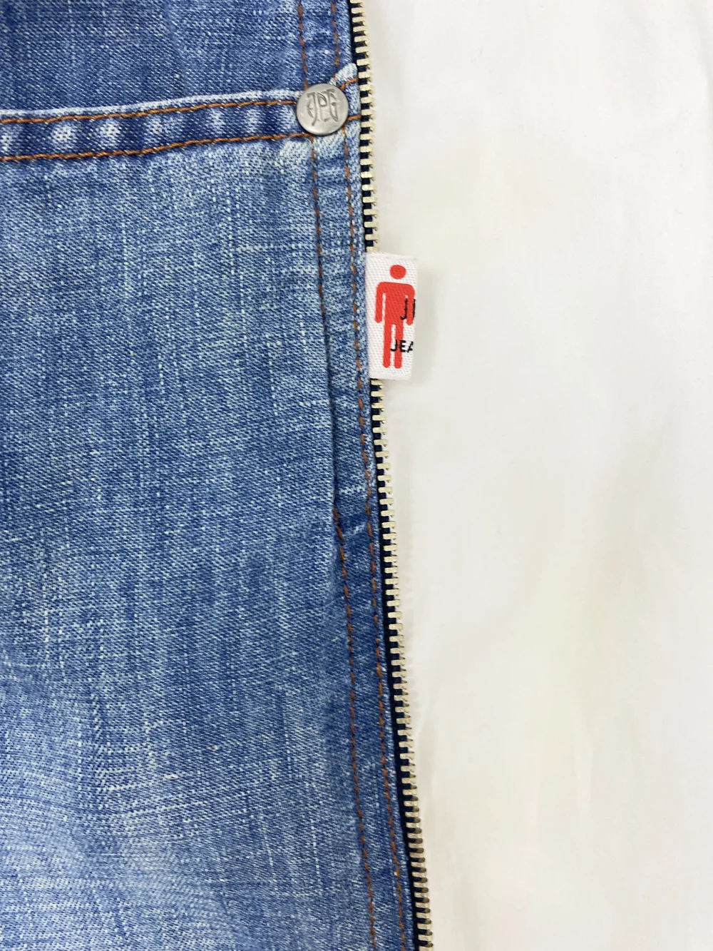 Jean Paul Gaultier S/S 1994 deconstructed denim pants — JAMES VELORIA