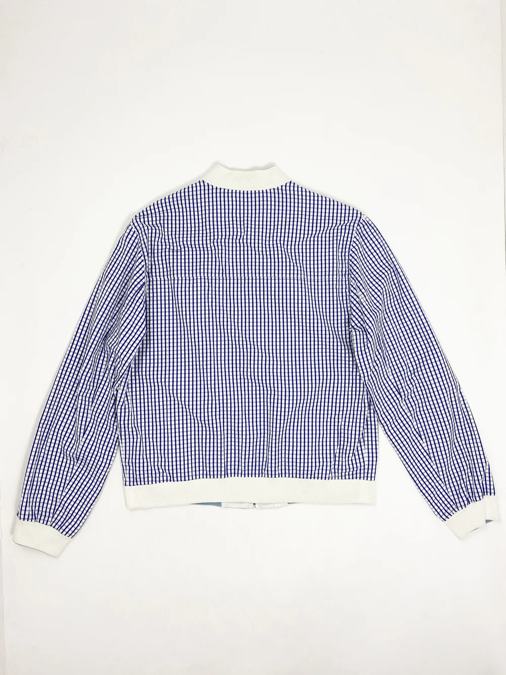 Alexander McQueen 2005 reversible gingham jacket — JAMES VELORIA
