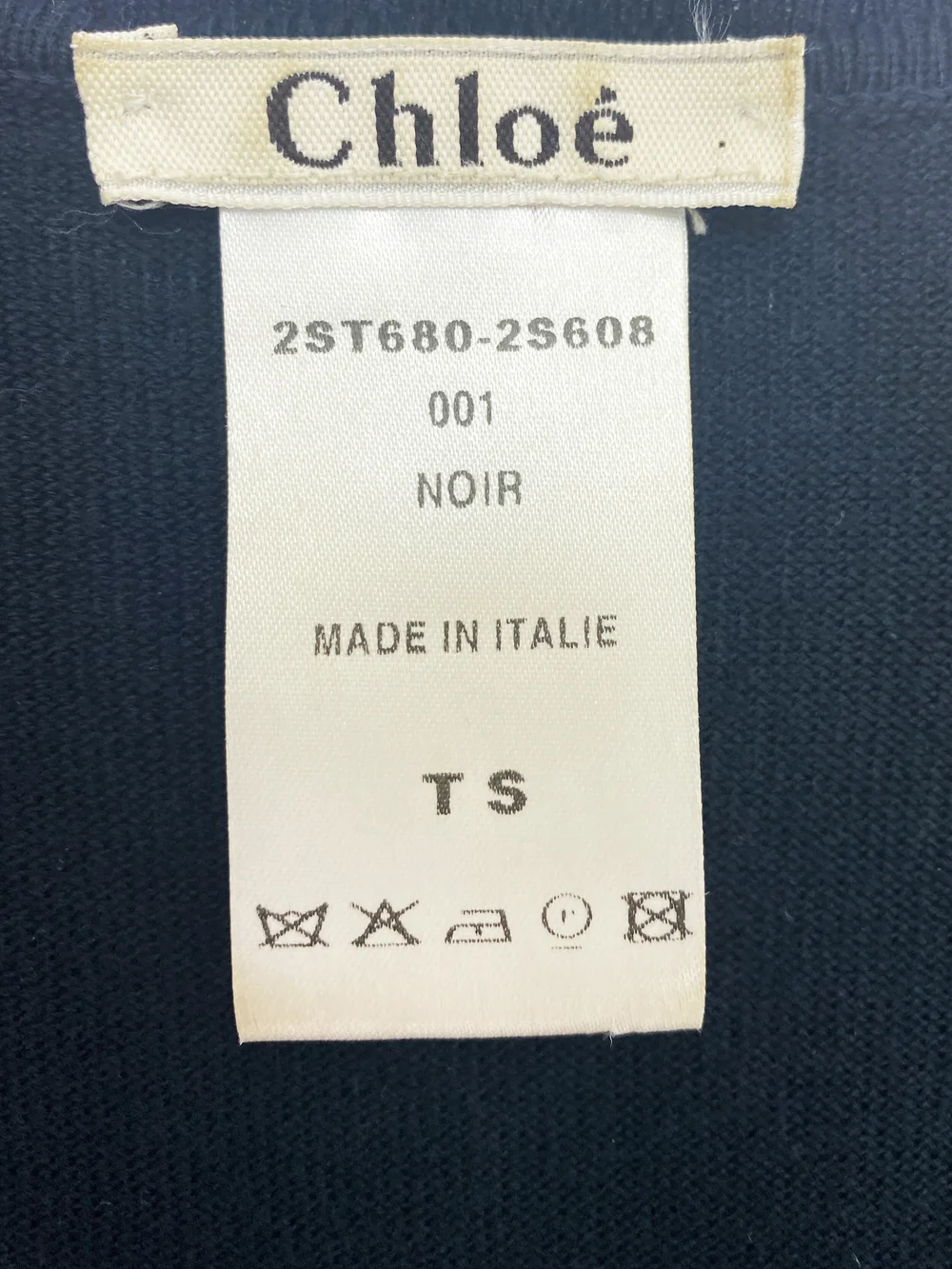 Chloe S/S 2002 lobster applique top — JAMES VELORIA