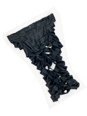 Helmut Lang S/S 1998 satin ribbon skirt — JAMES VELORIA