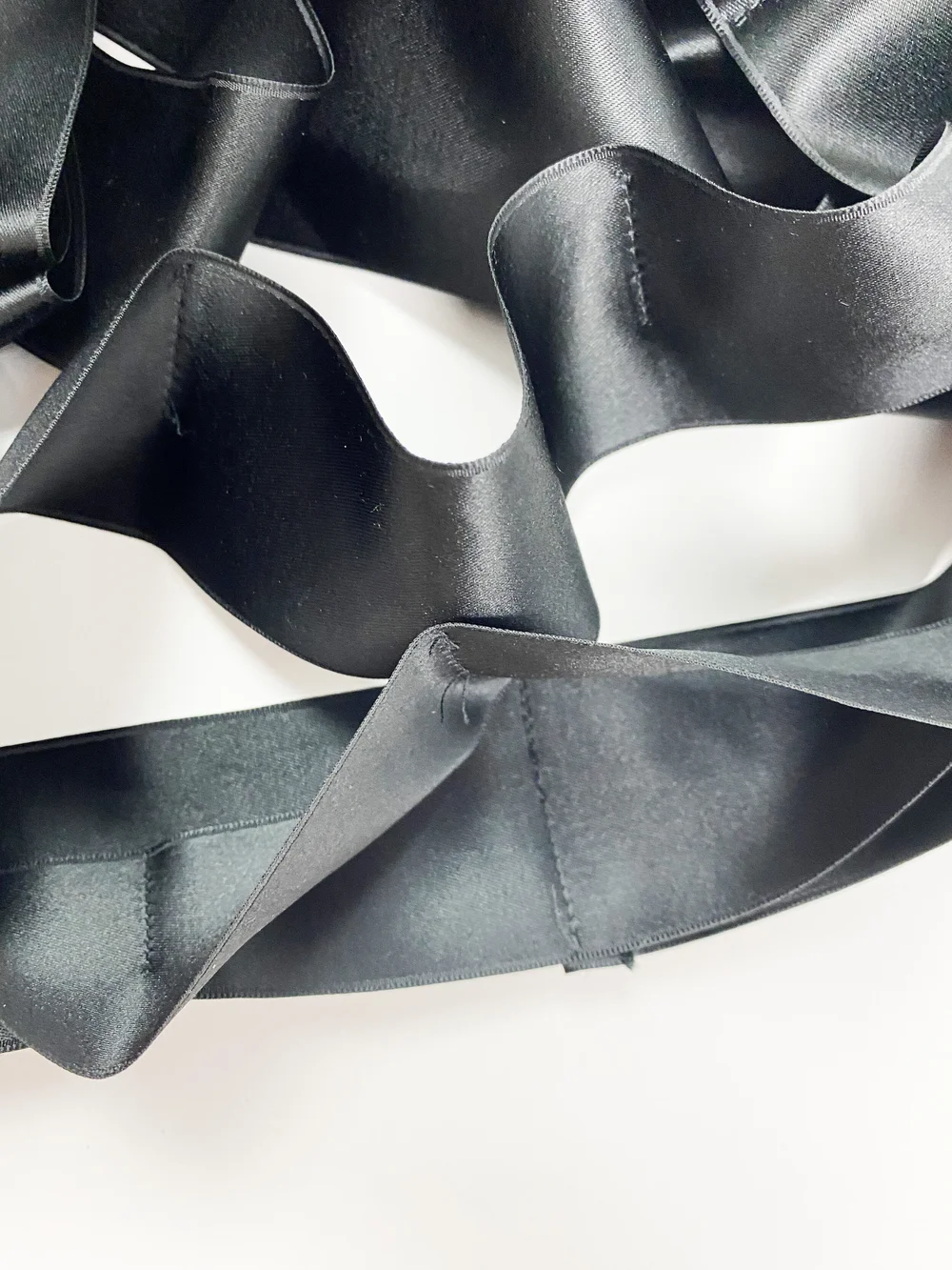 Helmut Lang S/S 1998 satin ribbon skirt — JAMES VELORIA
